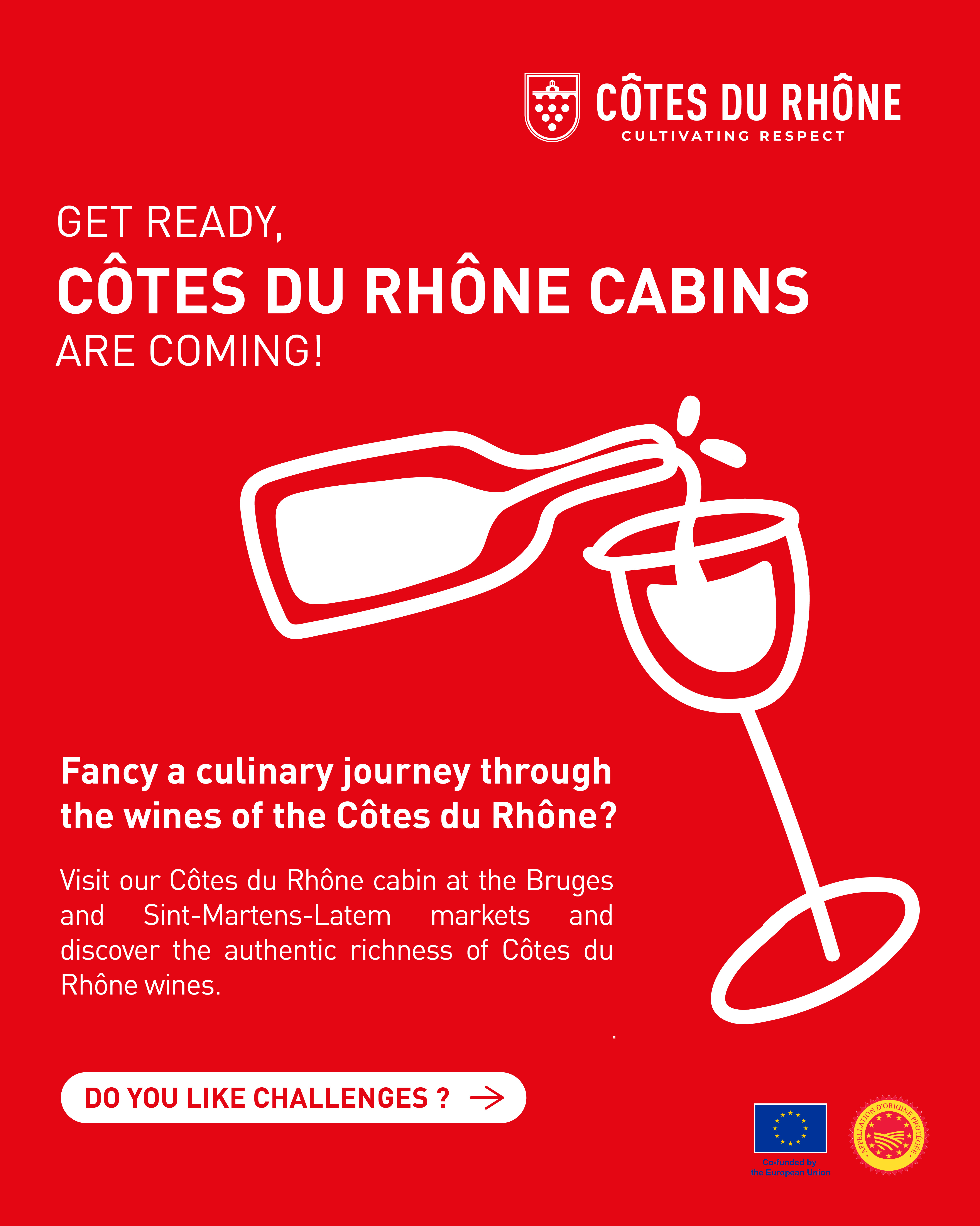 Cabane ambulante des Côtes du Rhône